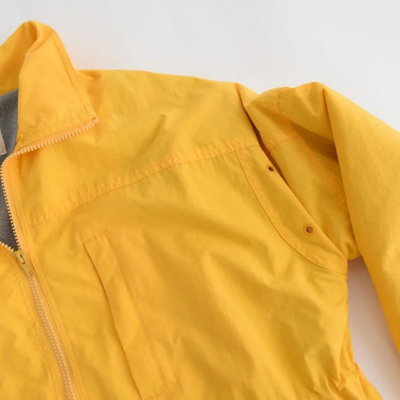 Vintage R&R Yellow  Full Zip Utility/Rain Coat Jacket Size Medium - Picture 10 of 14